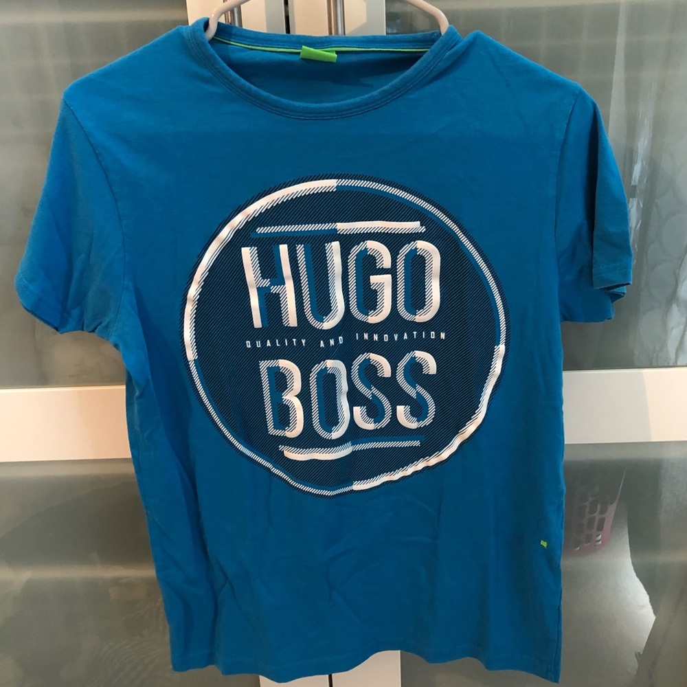 Hugo Boss Blue Logo Tee
